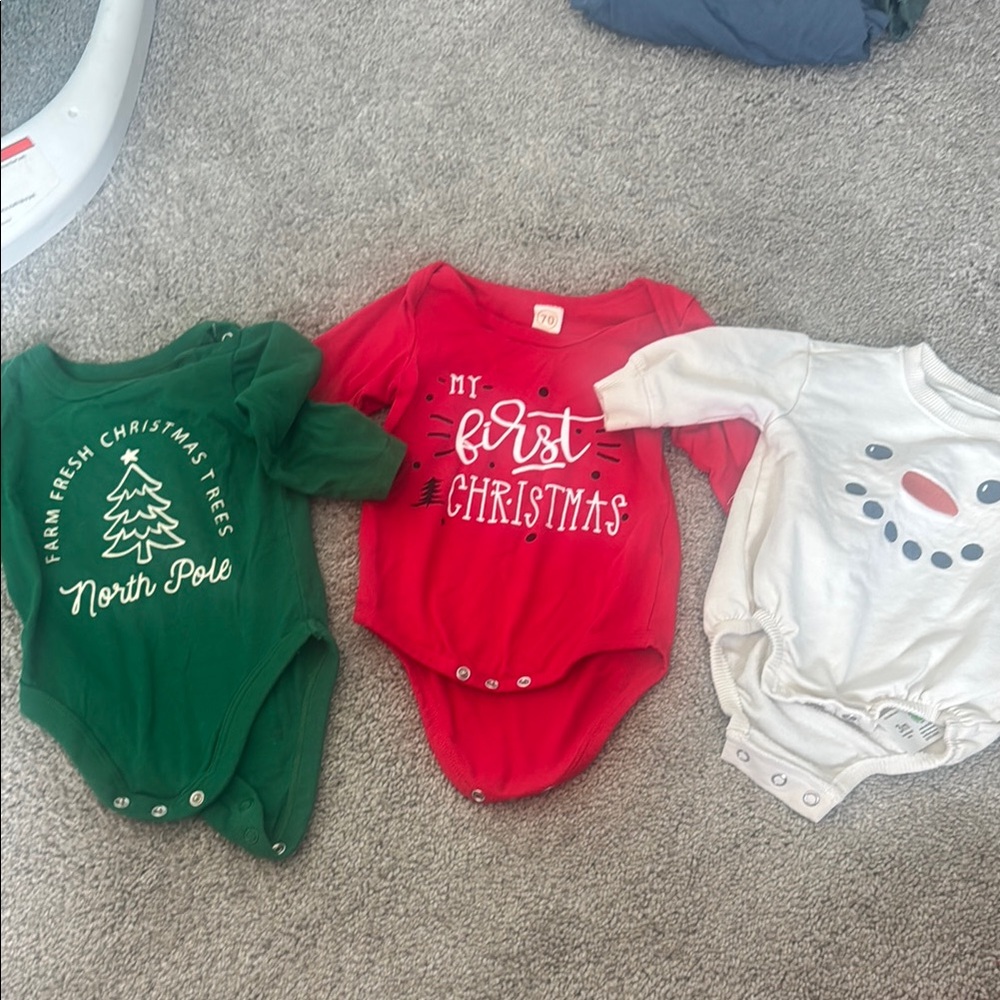 Baby Christmas Onesies